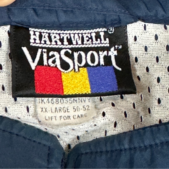 Hartwell Via Sport Vintage Men's Lightweight Windbreaker Jacket Zip-Up Size XXL - Picture 4 of 13